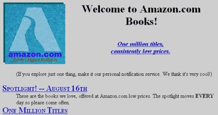 Amazon.com: 1994 Launch