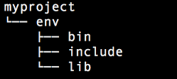 Python Virtual Environment: Tree Structure