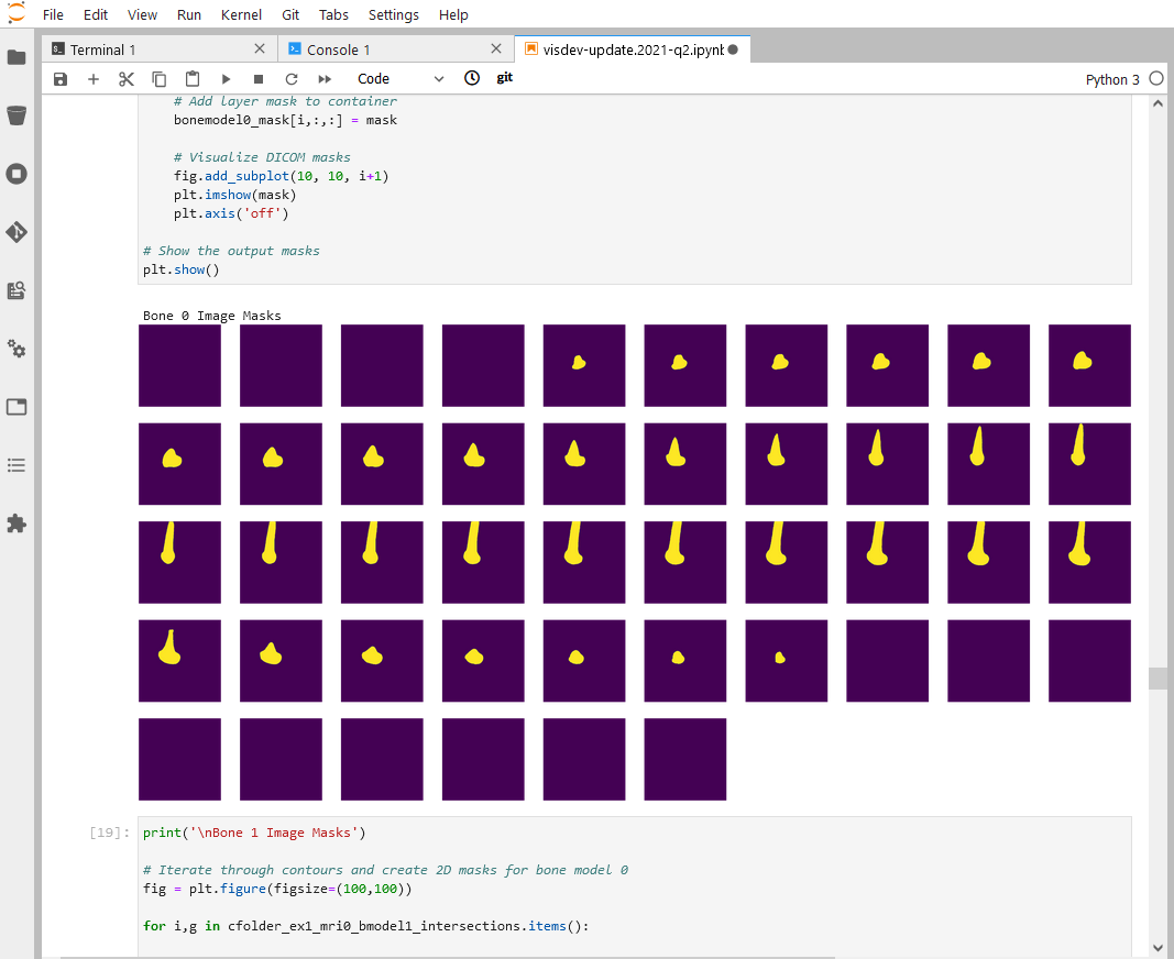 Sonador AI (Workflow Step 3): Visualizing Image Masks in JupyterLab