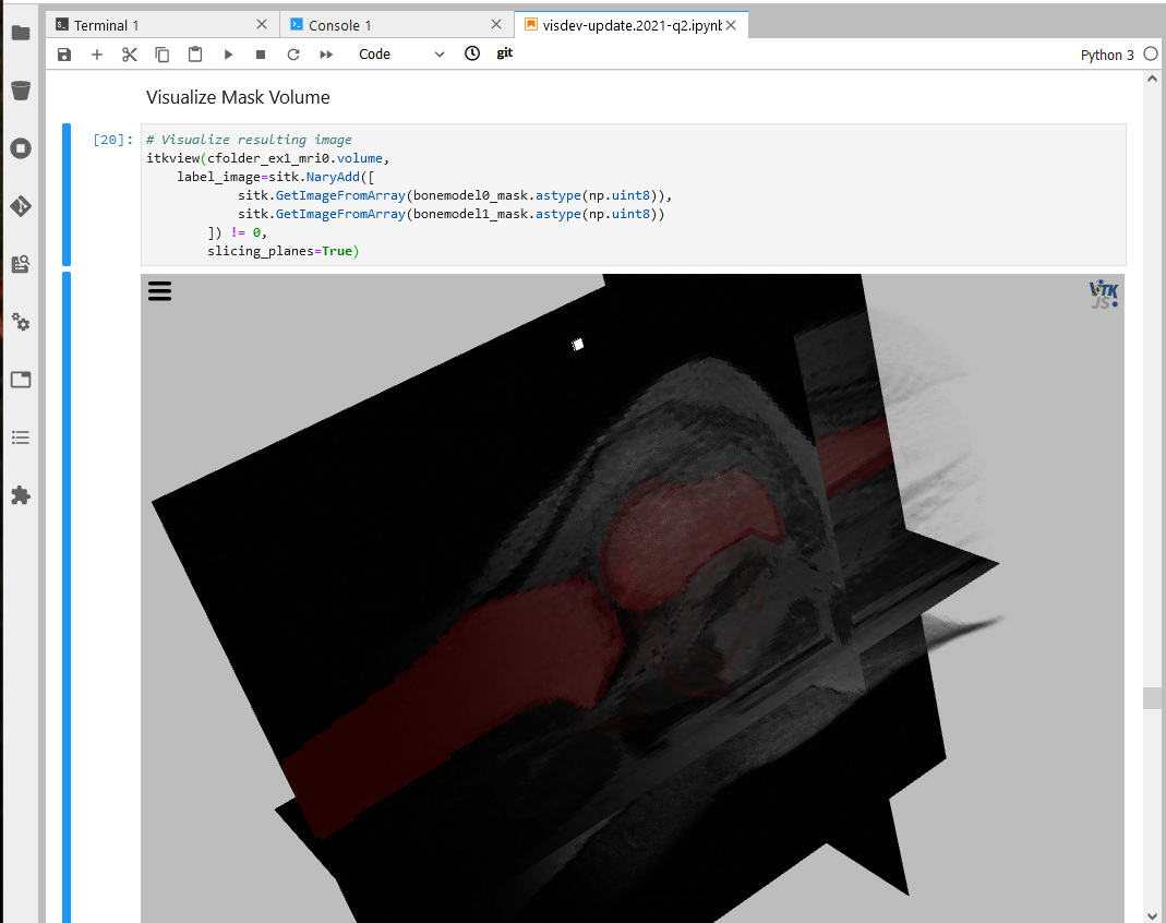 Sonador AI (Workflow Step 4): Jupyter integration allows for complex 3D transforms to verified